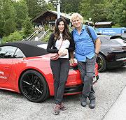 Alexandra Polzin, Gerhard Leinauer / "Porsche Power Relaxing" im Bachmair Weissach Spa & Resort in Rottach-Egern am Tegernsee am 23./24.07.2020 / Foto: BrauerPhotos / S.Brauer  
